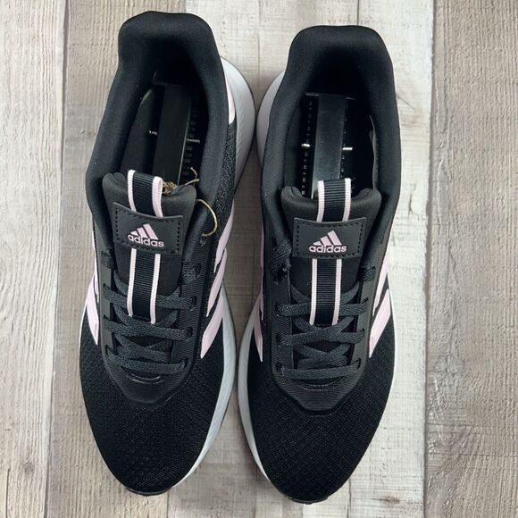 Adidas Women's 7 X_PLR Path Running Shoes Sneakers Cloudfoam Black White ID0485 - Picture 4 of 12